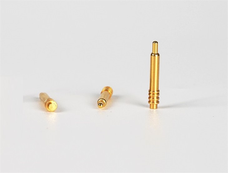 Pogo zatič s pozlačeno naravno iglo