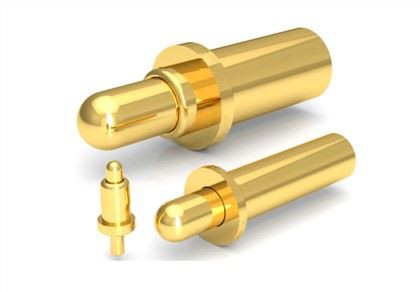 Pogo zatiči za polnjenje s pozlačeno vzmetjo