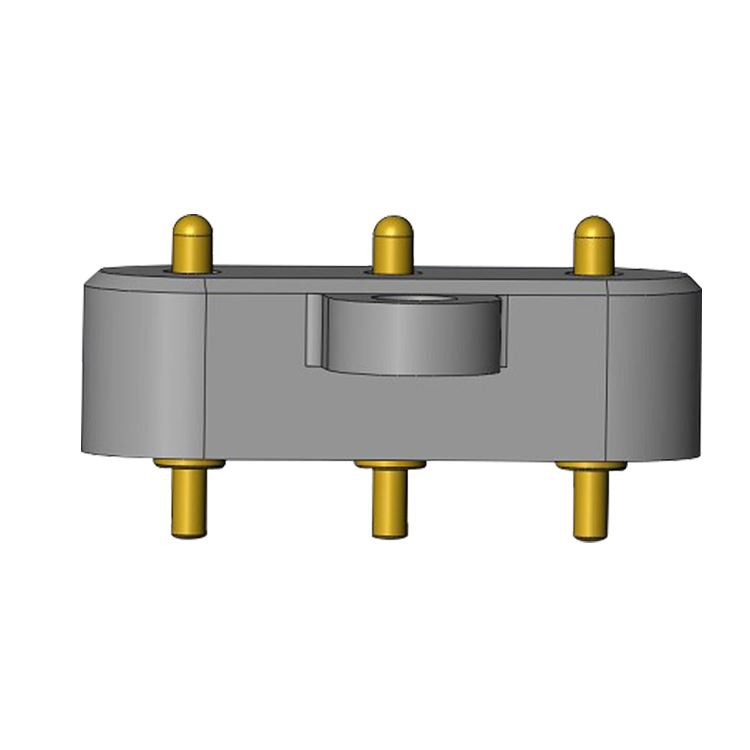 Krožni povezovalniki skozi luknjo Pogo Pin