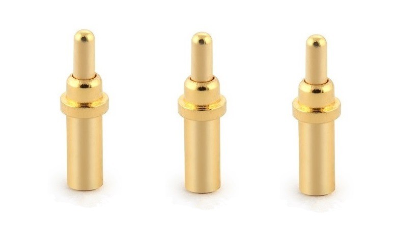 Metoda izdelave vzmetnih pogo pin kontaktov