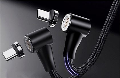 Večnamenski magnetni polnilni pogo pin kabel